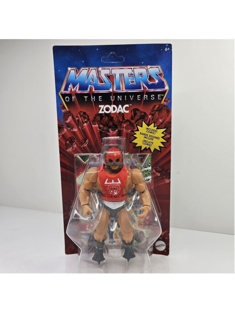 SEALED Masters of the Universe Origins Zodac Retro 2020 Mattel MOTU With Comic